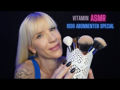 ASMR Ich schminke und frisiere dich für die Party von Vitamin ASMR (Brushing Sounds, Mouth Sounds)