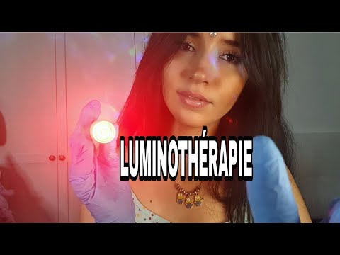 ASMR FRANÇAIS : ROLEPLAY MÉDECIN DERMATOLOGUE (LUMINOTHÉRAPIE)