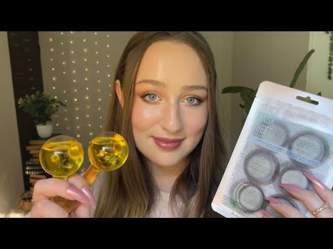 personal attention for asmr #3 (pampering you, skincare, face massage)
