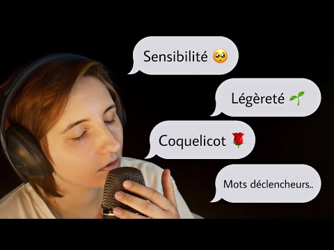 ASMR MOTS DÉCLENCHEURS extrêmement doux et intenses 😴