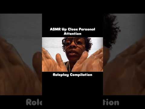 ASMR Glove Sounds with Up Close Personal Attention Roleplay Compilation #satisfyingvideo
