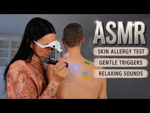 Medical Skin Allergy & Sensitivity Test ASMR