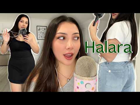 ASMR ♡ Trying on clothes from Halara