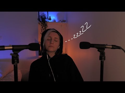 Une ASMR artiste PRO s’endort en plein tournage.... 🥱