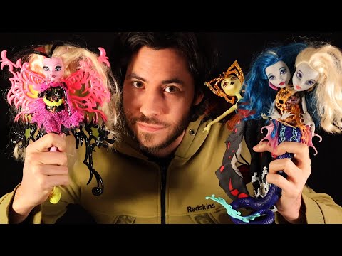 ASMR j'ai acheté plein de poupées Monster High