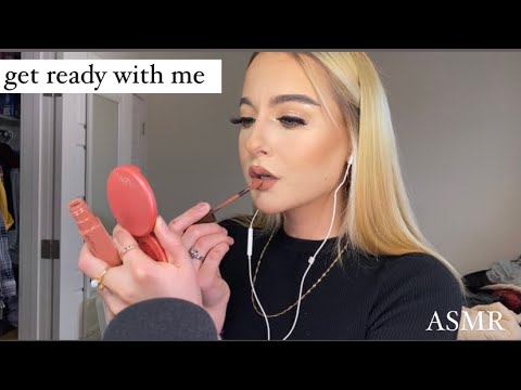 ASMR | grwm soft glam look