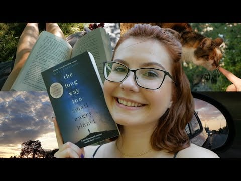 ASMR READING VLOG 📚 | me vs your favorite books #1 | finals season, wavy hair, walks and squirrels 🐿