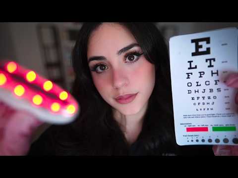 ASMR Eye Exam & Eye Scanning 🩺
