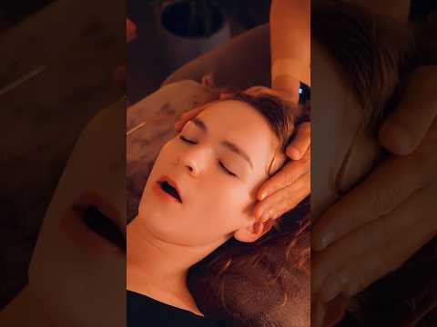 頭皮爽快ヘッドスパ！炭酸泡の弾ける音 #asmr #shorts #headmassage