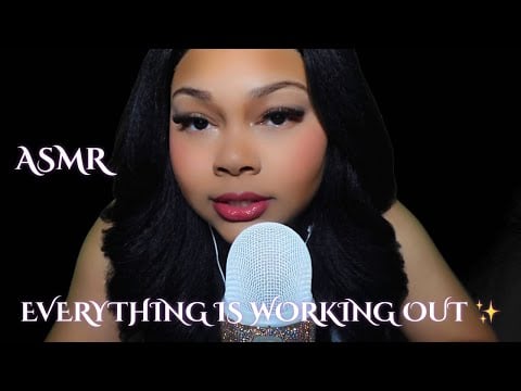 Everything Is Working Out For You 🌌 ASMR Positive Affirmations for Letting Go