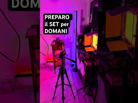 Ogni volta UN TERNO AL LOTTO 😂 Preparo il SET #behindthescenes #asmr #setup