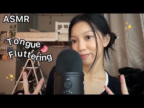 ASMR| Tongue Fluttering & Mouth Sounds