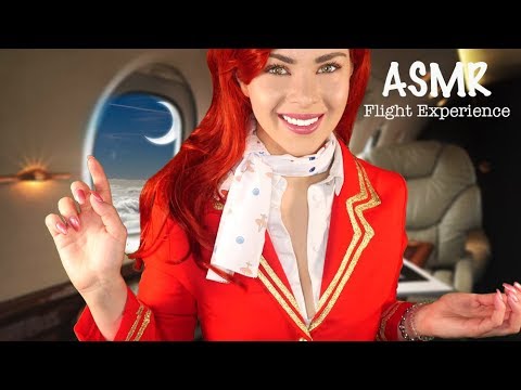 ASMR LUXURY FLIGHT EXPERIENCE | Northern Irish Accent, Moving Background