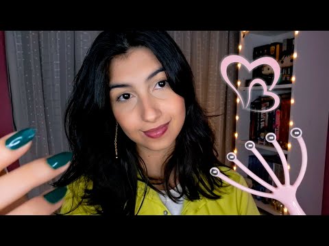 ASMR Mãe carinhosa te coloca para dormir ♥