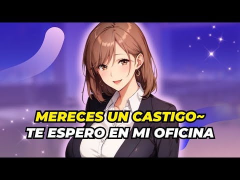 [🔥] JEFA COQUETA se pone TRAVI3S4 💋 ASMR Anime Roleplay