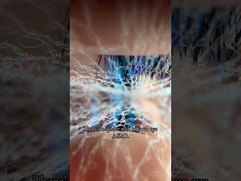Eye cleaning asmr SPIDER WEB EDITION #asmr