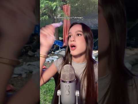 ASMR POV 1$ makeup appointment by addicted person… (just a joke and I don’t support that!) #asmr