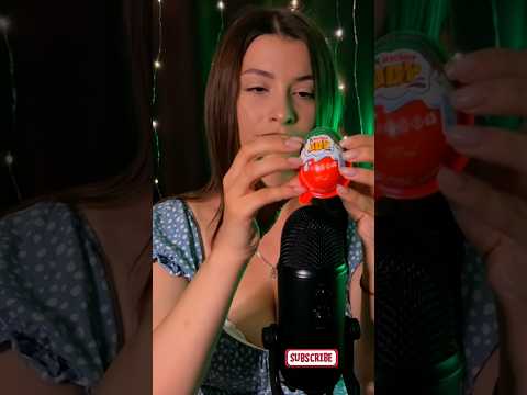 ASMR unpacking kinder Minecraft #asmr #асмр # #sleep