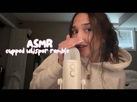 asmr - cupped whispers 🤍