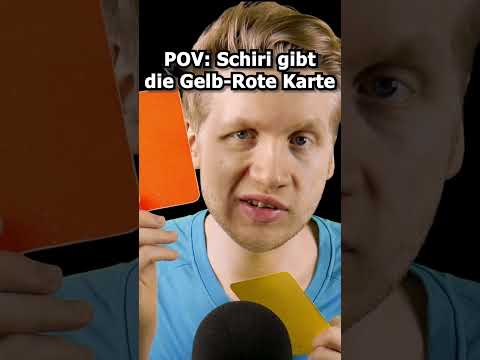 ASMR - POV: Schiri gibt die Gelb-Rote Karte #shorts #asmr #roleplay #deutscheasmr