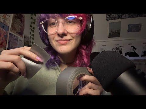 ASMR -  Tape trigger  (experimenting lofi)