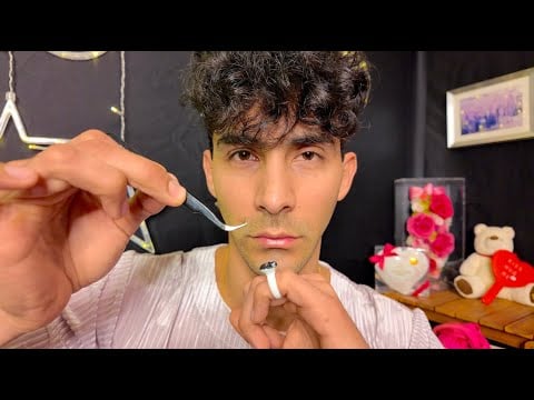ASMR 🩷Valentine's Day Eyelash Extensions Roleplay