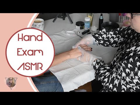 * ASMR * Hand Exam / Skin medical checkup / Hand treatment / Real Person /  Unintentional