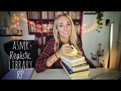 ASMR | Realistic Library Roleplay 📚