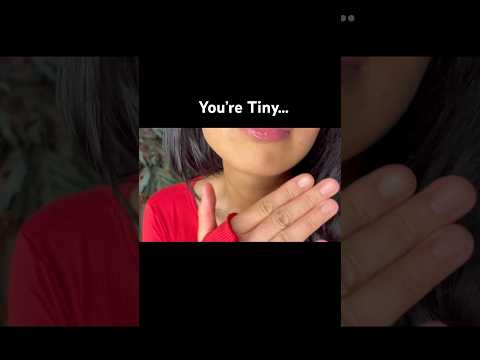 You’re Tiny… One Choice. #mouthwhisper #kiss #giantess