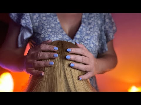 DORMIRAI come non MAI ✨ ASMR Hair brushing & scalp massage 💆🏼‍♀️ No Talking