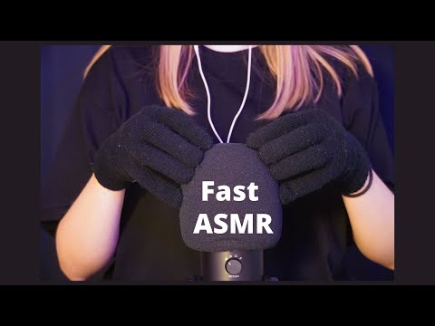 ASMR | Mic Scratching Fast & Aggressive (No Talking)