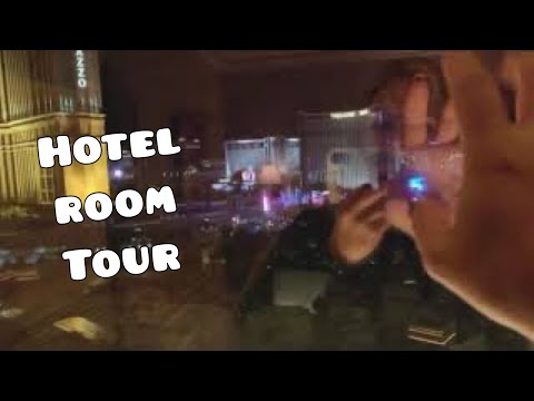 ASMR fast & aggressive hotel room tour Las Vegas | lofi, no talking