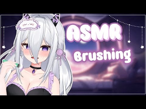 【ASMR/3dio】Makeup & Mascara brush 🖌️ | No Talking!