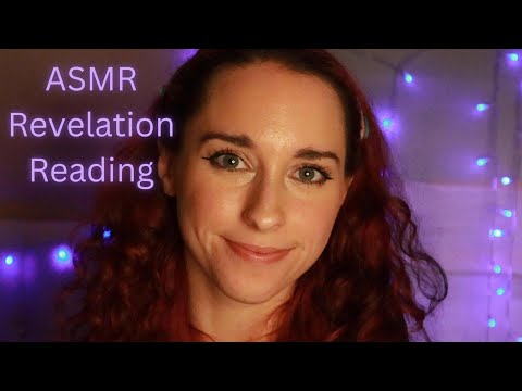 ⭐️Christian ASMR-Book of Revelation Reading w/ Finger Fluttering & Hand Movements