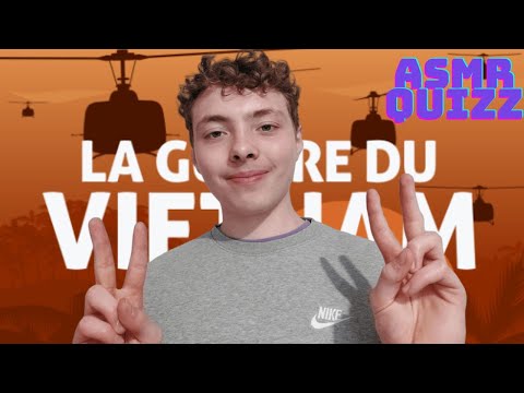 ASMR FR:🪖Quizz sur la guerre du Vietnam🪖(mes cours de géopolitique vont-ils me servir)