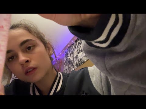 lo-fi asmr // soft spoken & whispering // measuring your facial features & double checking ;)