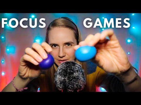 ASMR Follow My Instructions & Quick Focus Games