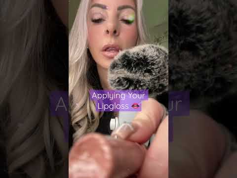 ASMR Applying Your Lipgloss -  ASMR Personal Attention #asmr