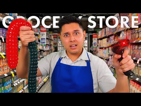 ASMR | The Passive Aggressive Grocery Store Employee | 4K