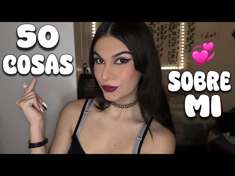 ✅ SOFT SPOKEN 50 COSAS SOBRE MI | asmr español