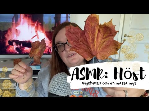 ASMR på svenska: Höstmys (ramble) 🍁🍂🍄