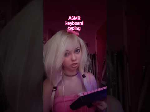 ASMR keyboard typing sounds #asmr #keyboard #gaming