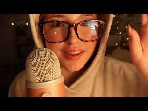ASMR repeating trigger words! (up close ear to ear whispers)