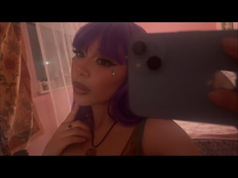 Alien girl does asmr on you 💜