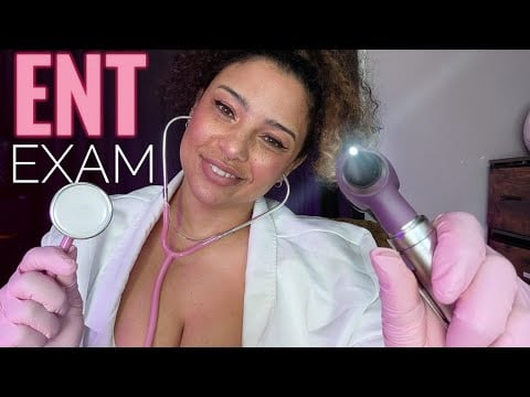 ASMR Ear, Nose & Throat Exam 👂👃🩺 (South African Accent)