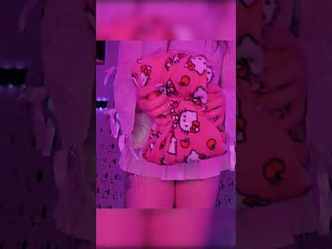 Pink hello kitty pants ASMR #asmr #asmrscratching #asmrsounds