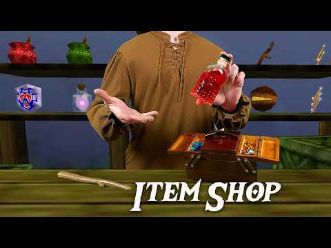 Item Shop ASMR  for Your Adventure ⚔️ Zelda Roleplay