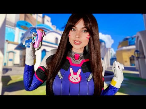 ASMR D.Va Is Obsessed With You 🎮 Overwatch Roleplay 🕹️ Intense Personal Attention, soft-spoken
