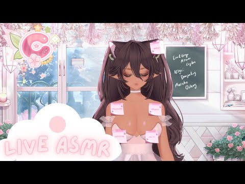 「Live ASMR」Relax and Snuggle with Chicky! 🌸 Follows = Smooches 🧚🏽!links