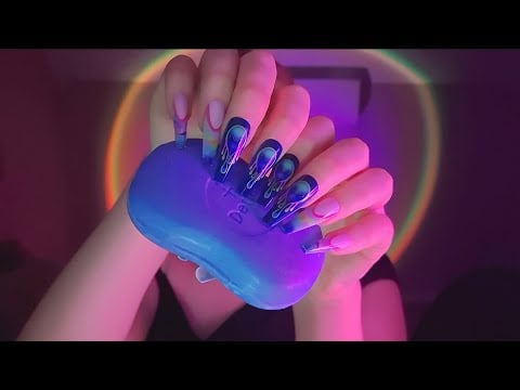 fast not aggressive tapping for asmr *no talking* 